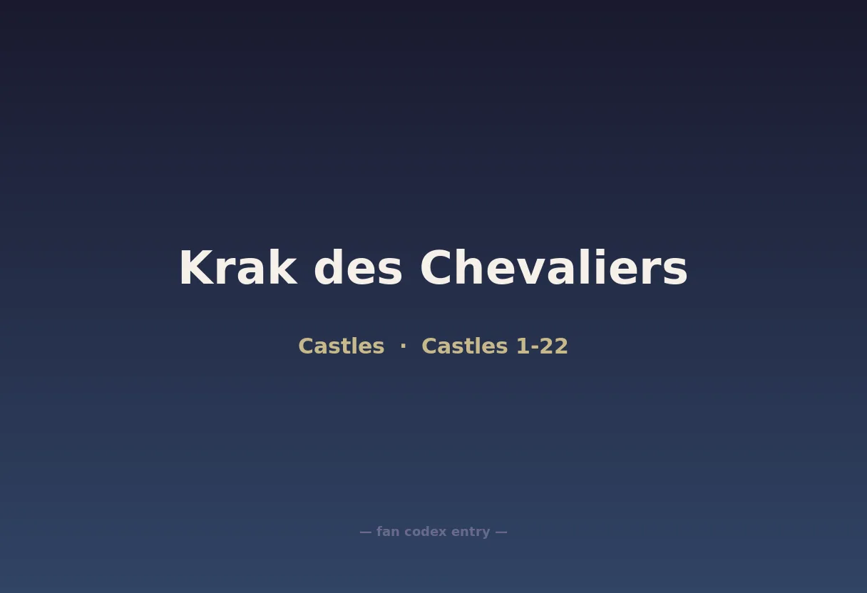 Krak des Chevaliers