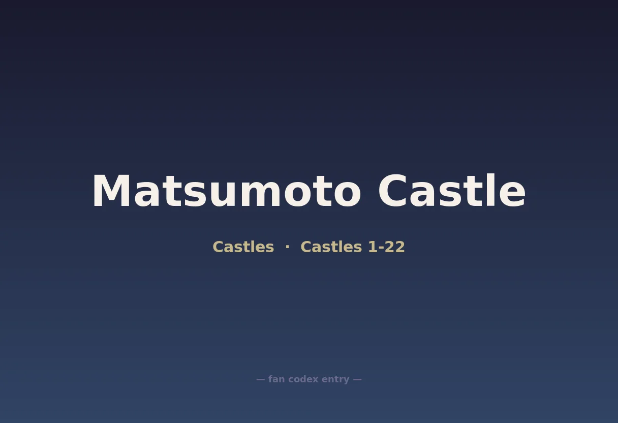 Matsumoto Castle