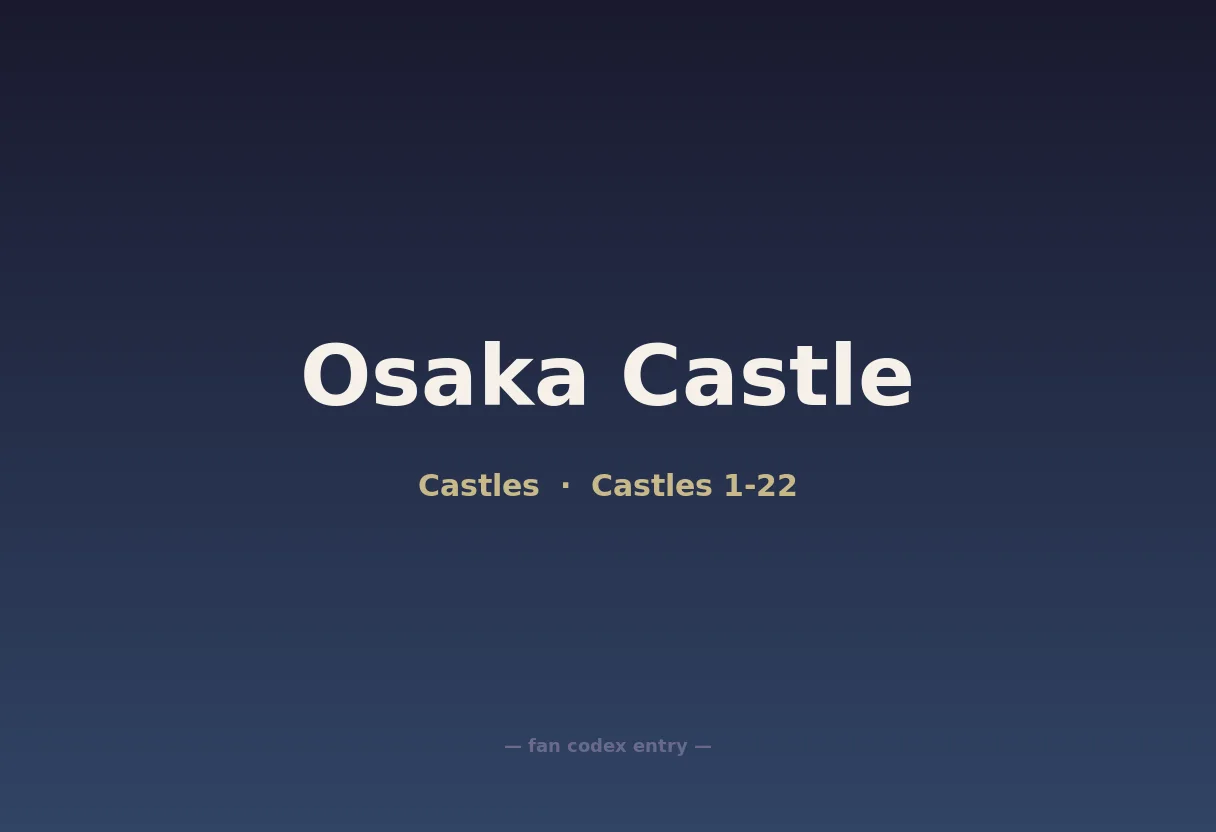 Osaka Castle